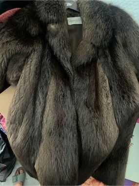 Women's Dark Brown Mink Fur Coat